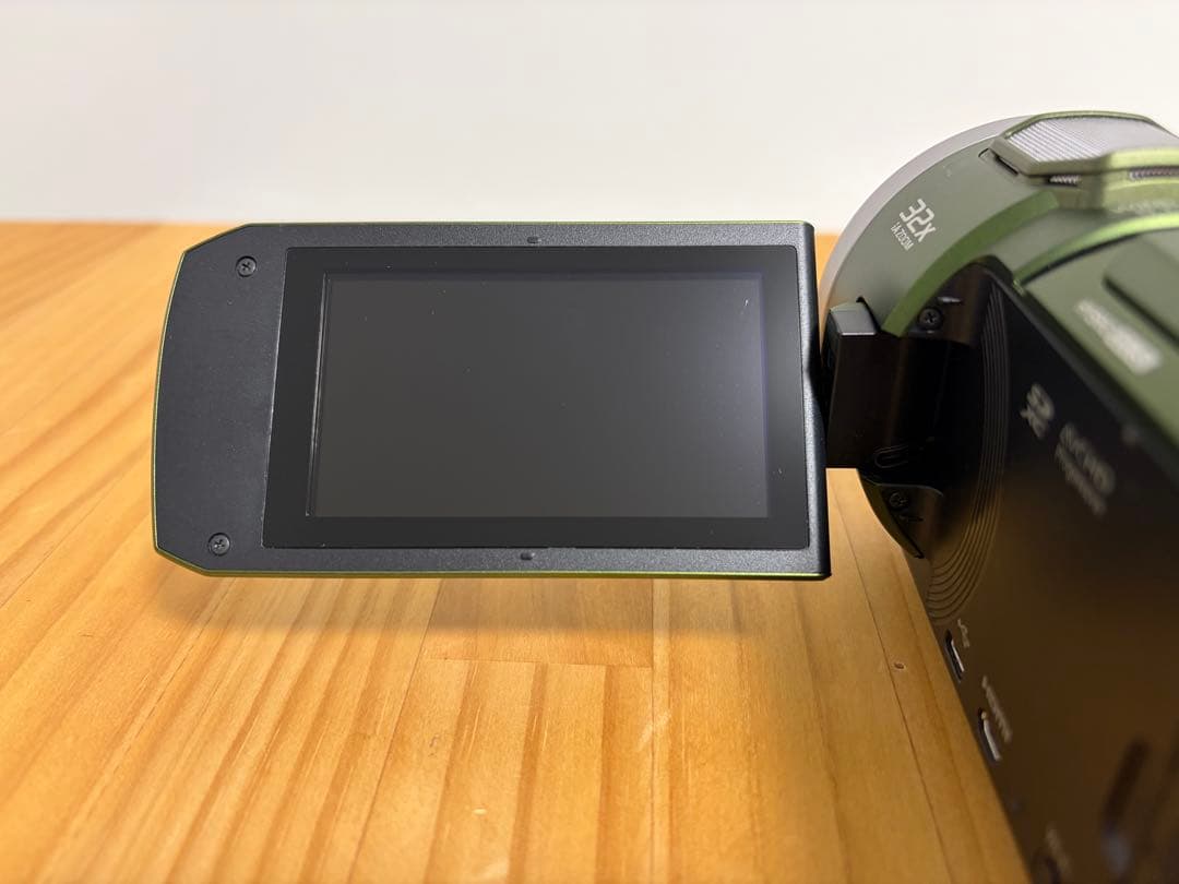 パナソニック 4K ビデオカメラ VX2M フォレストカーキ