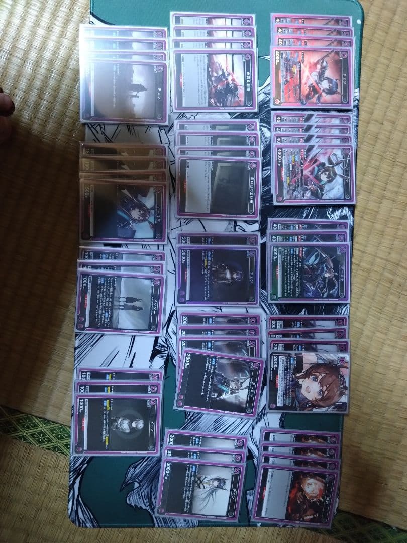 ユニオンアリーナ　アークナイツ　アーミヤ・チェン　構築済みデッキ