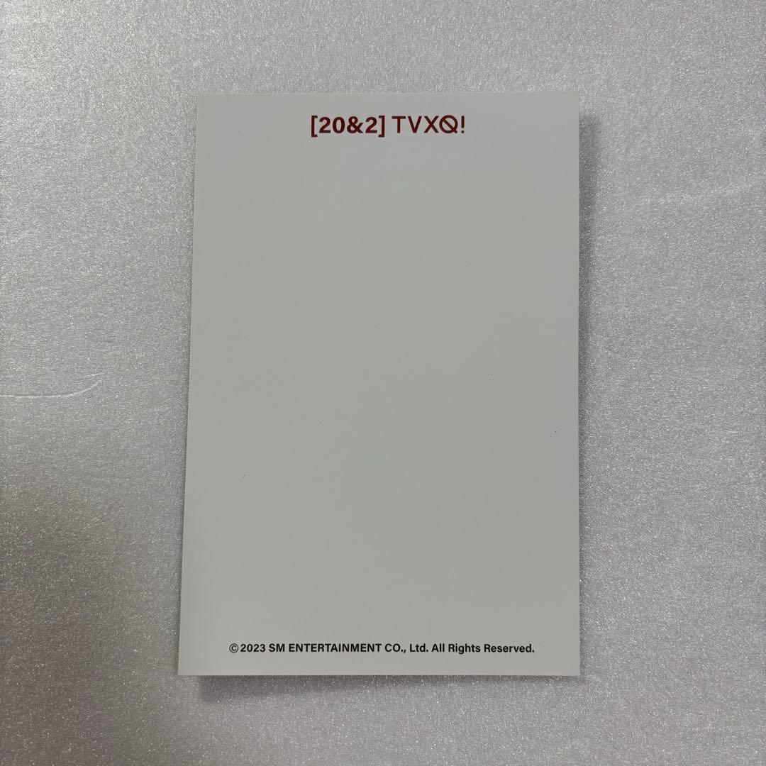 チャンミン 展示会 EXHIBITION 20&2 レンチキュラー トレカ