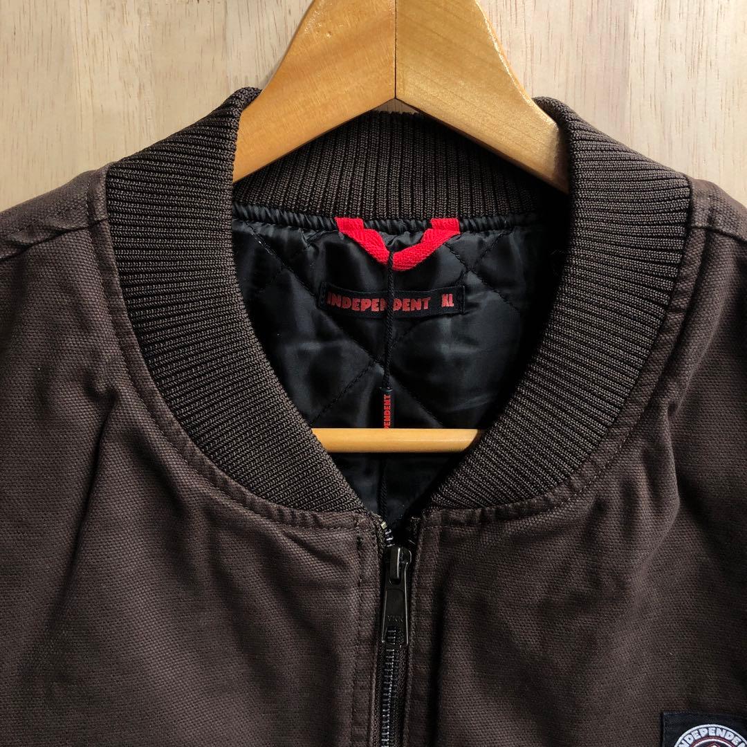 INDEPENDENT インディペンデント USモデル ワークベスト ダック 茶