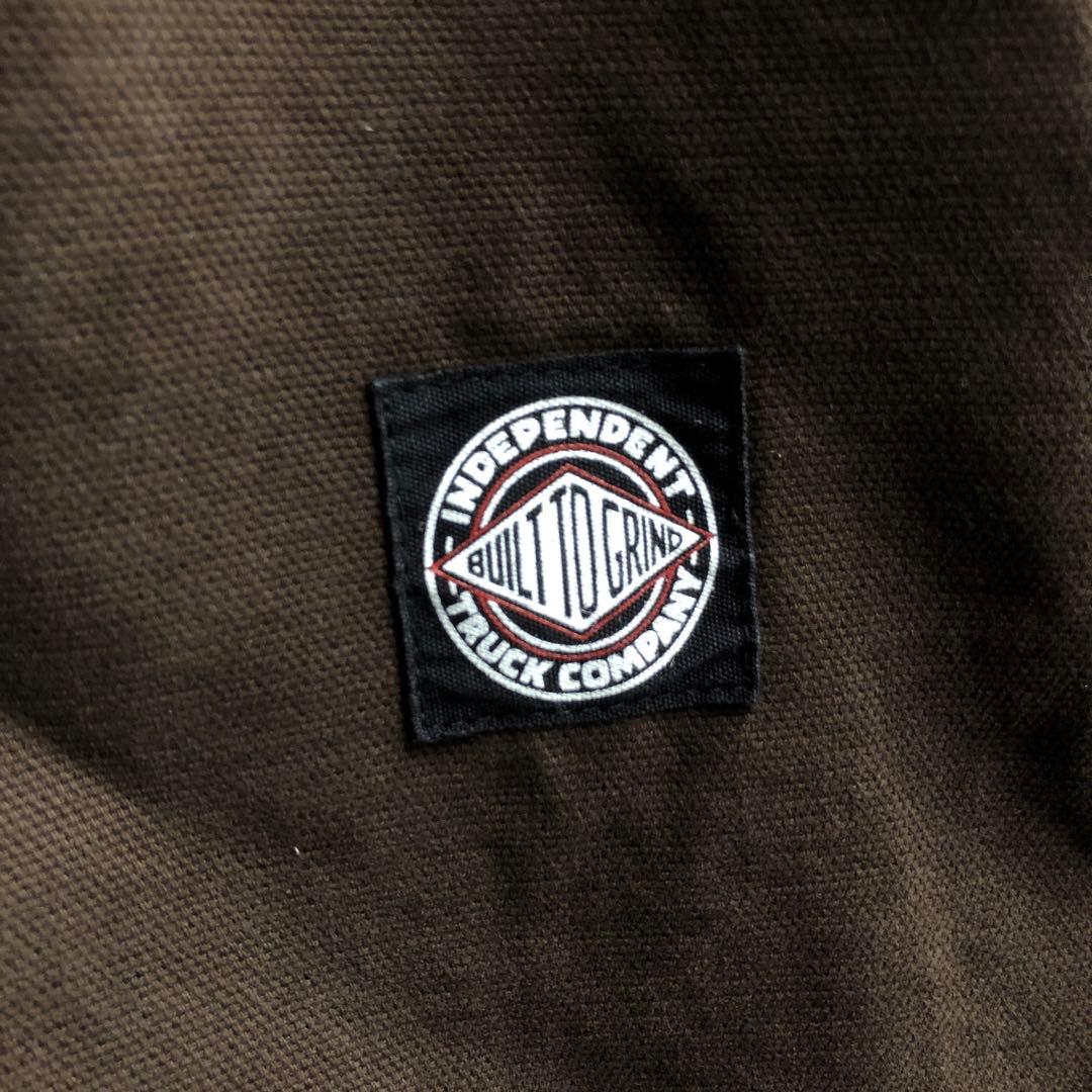 INDEPENDENT インディペンデント USモデル ワークベスト ダック 茶