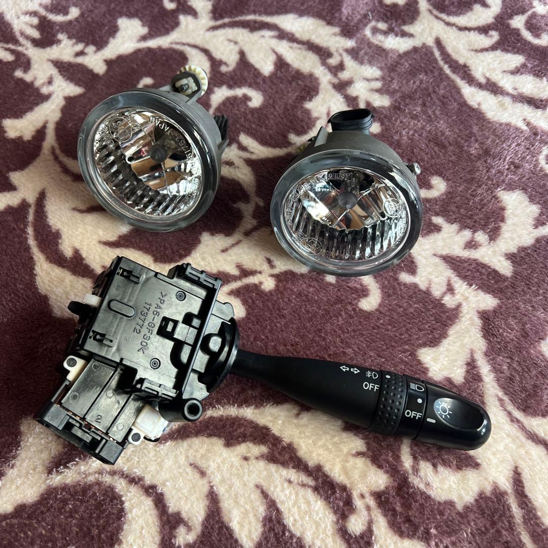 ミラカスタム　ディマースイッチ　フォグランプセット