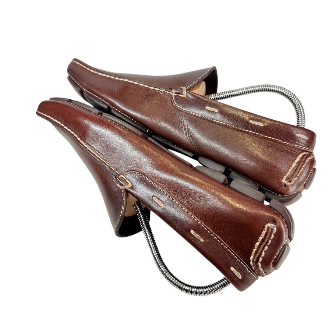 【極美品】PRADA ドライビングシューズ（5）モカシン　デッキシューズ　本革