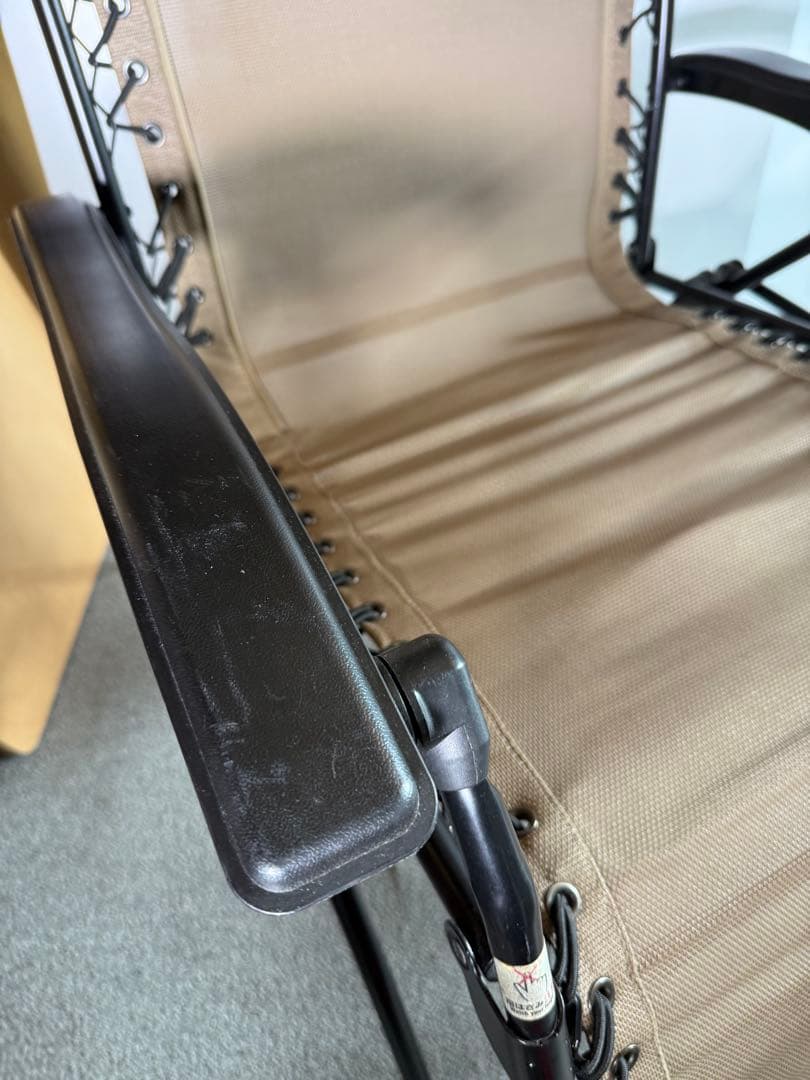 Coleman インフィニティチェア 2脚 ベージュ 折りたたみ リクライニング