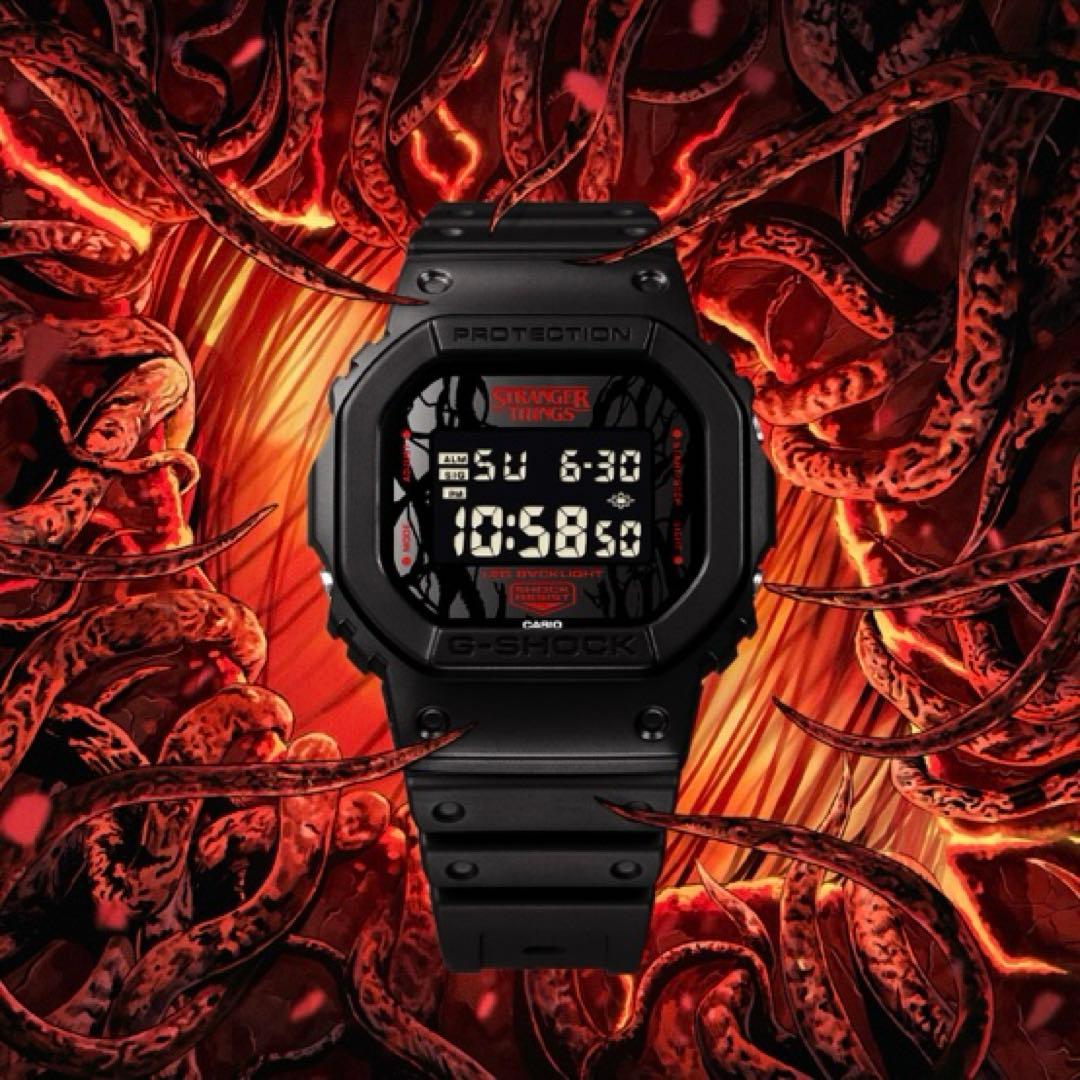 CASIO カシオ DW-5600STT-1JR Stranger Things