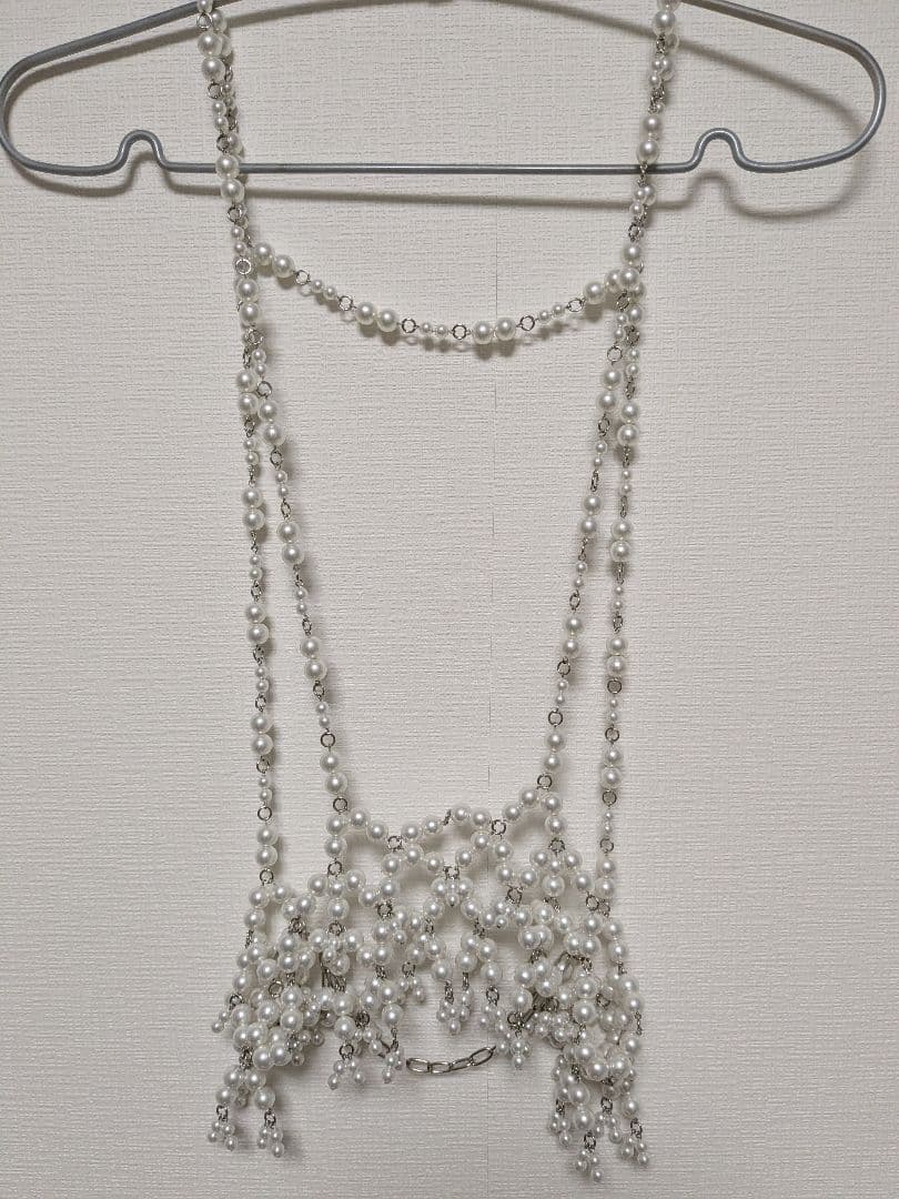 トップス MURRAL  cover pearl belt