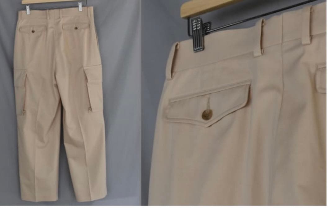 パンツ herill Soft Twist Organic cargo pants