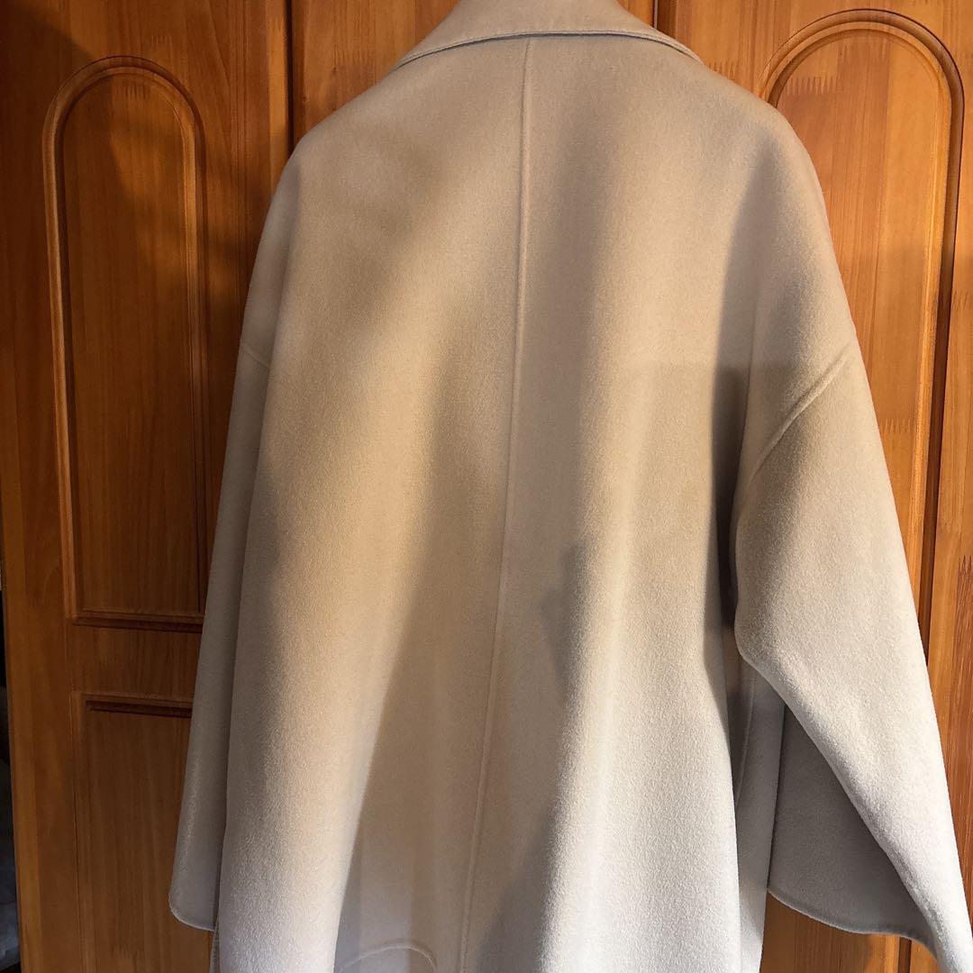 スローブイエナ　souple woolダブルフェイススタンドコート