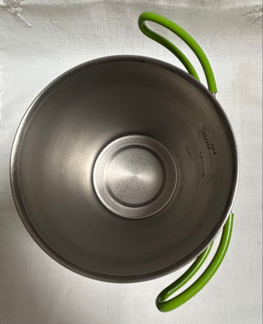 【新品未使用】カップヌードル型チタンクッカー