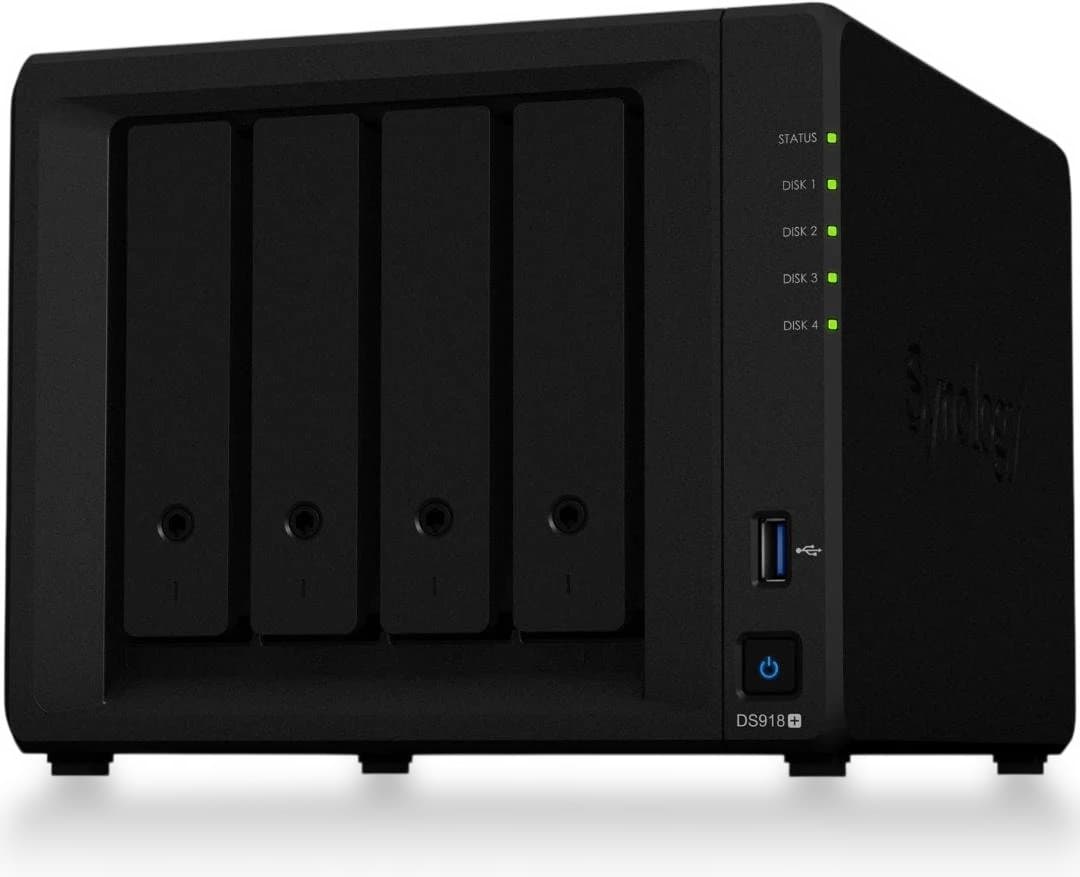 Synology DiskStation DS918+ 4ベイ NAS キット