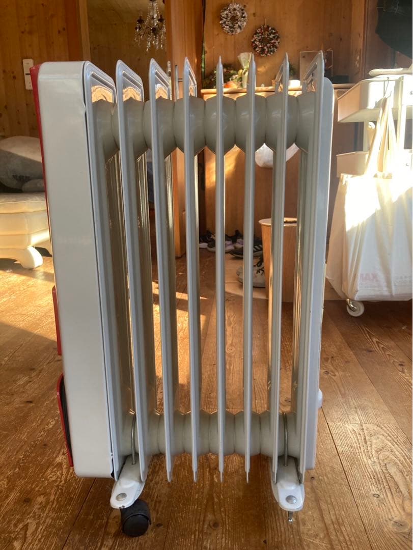 Ariete オイルヒーター 1200W キャスター付き 静音 暖房