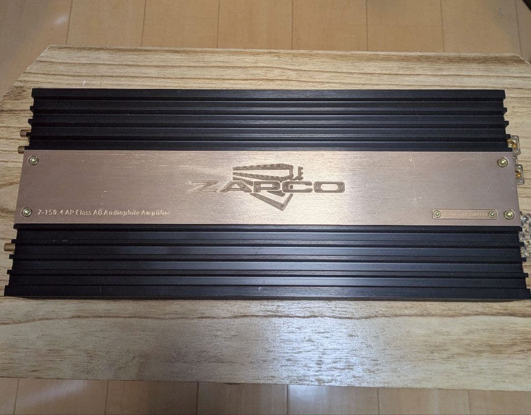 ZAPCO Z-150.4 AP　AB級　4CHアンプ