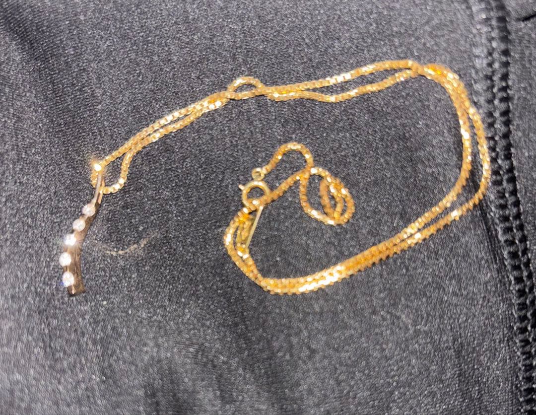 k18,0.08ct ネックレス