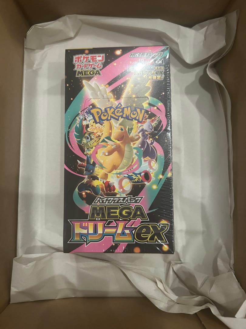 ポケカ　　MEGAドリームex BOX シュリンク付き　新品未開封