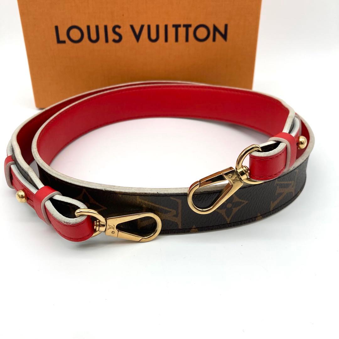 ルイヴィトン ショルダーストラップ モノグラム ベルト肩紐 3.0×130cm