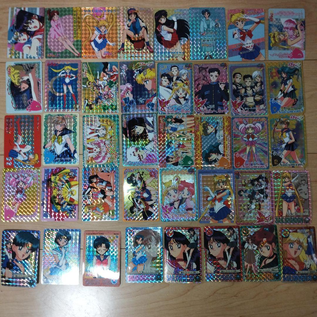 美品　セーラームーン　カード各種　　キラ40枚セット