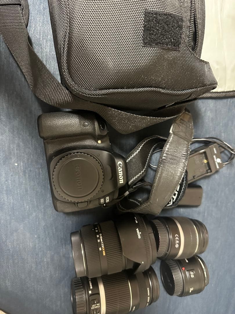 Canon EOS 80Dレンズ4本 sigma 17-50mm f2.8