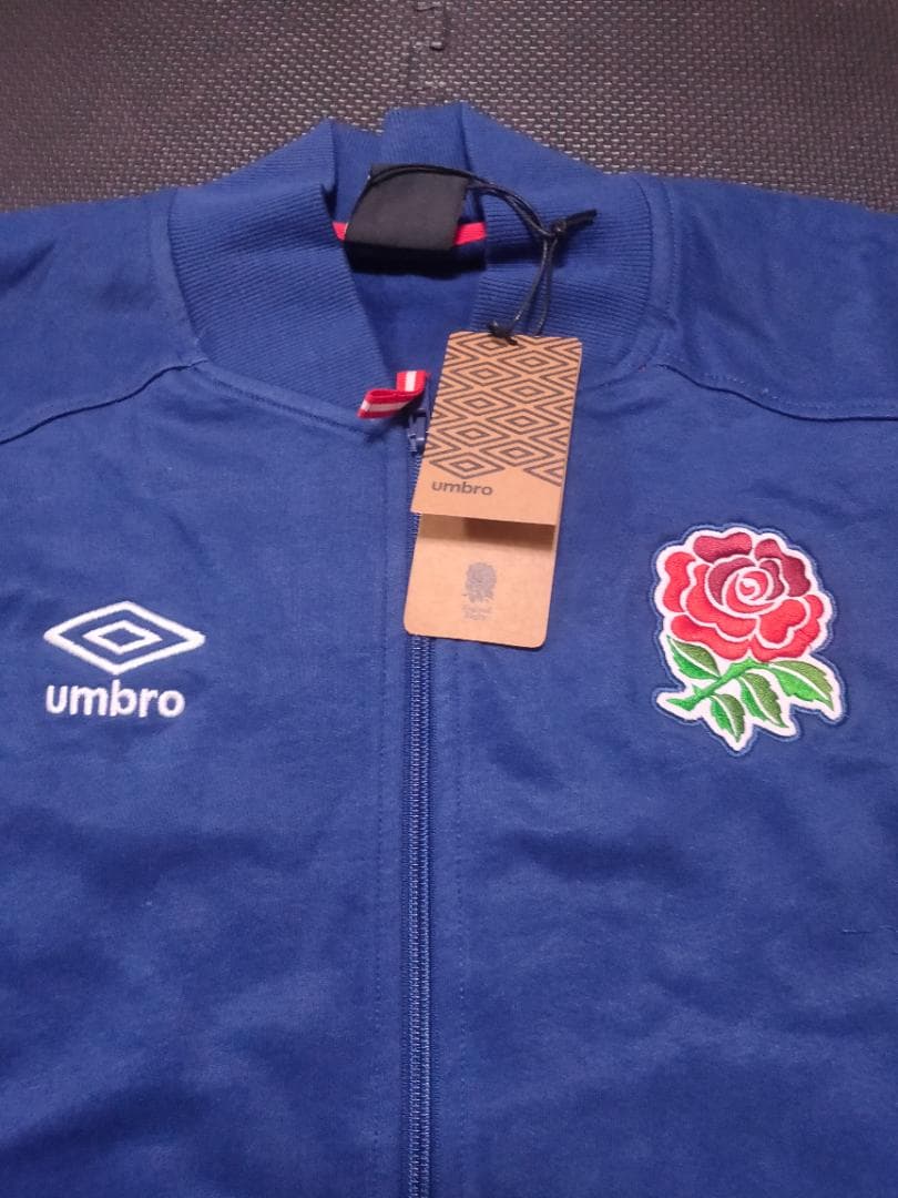 アンブロ　ラグビーイングランド代表　ボンバージャケット　スウェット