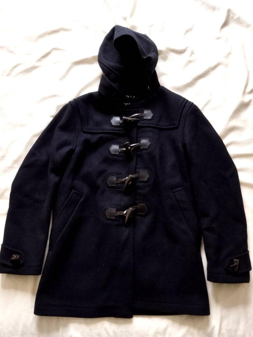 【美品】アニエスベー Agnes b. ダッフルコート Size48
