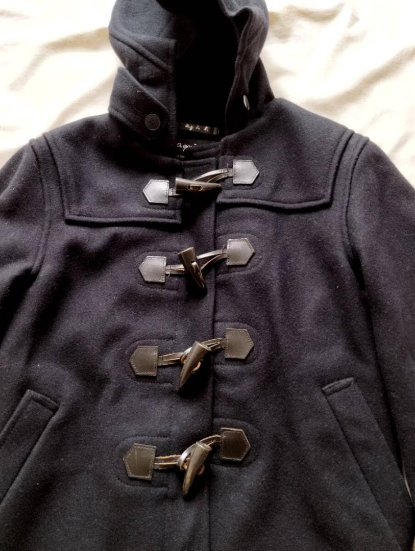 【美品】アニエスベー Agnes b. ダッフルコート Size48