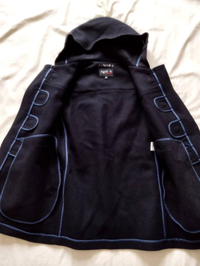 【美品】アニエスベー Agnes b. ダッフルコート Size48