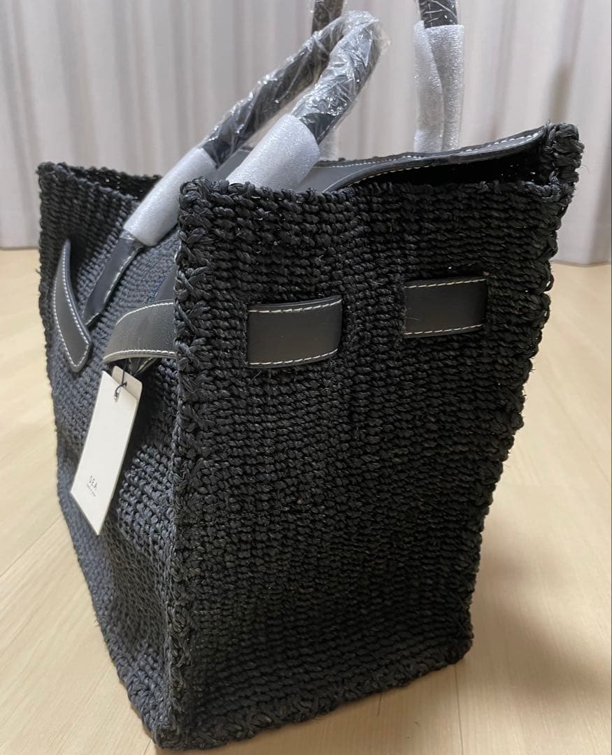【SEA】BASKET BAG ブラック