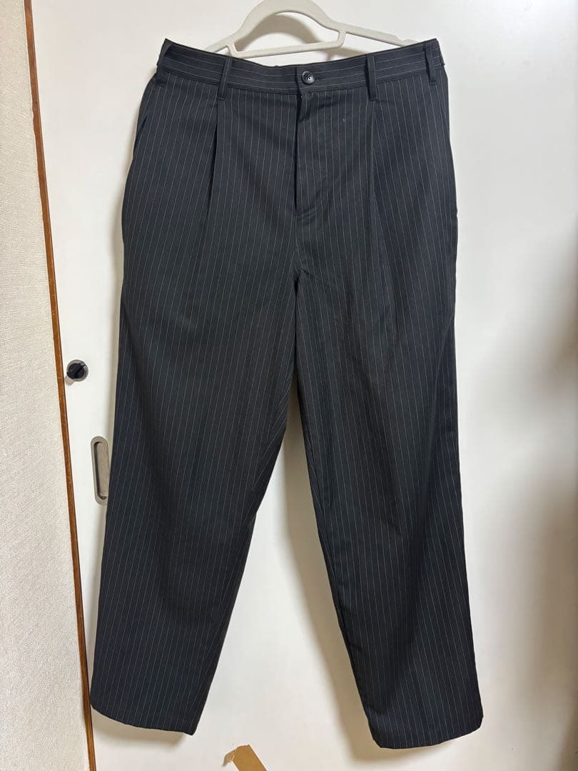 パンツ stussy Striped Volume Pleated Trouser 30