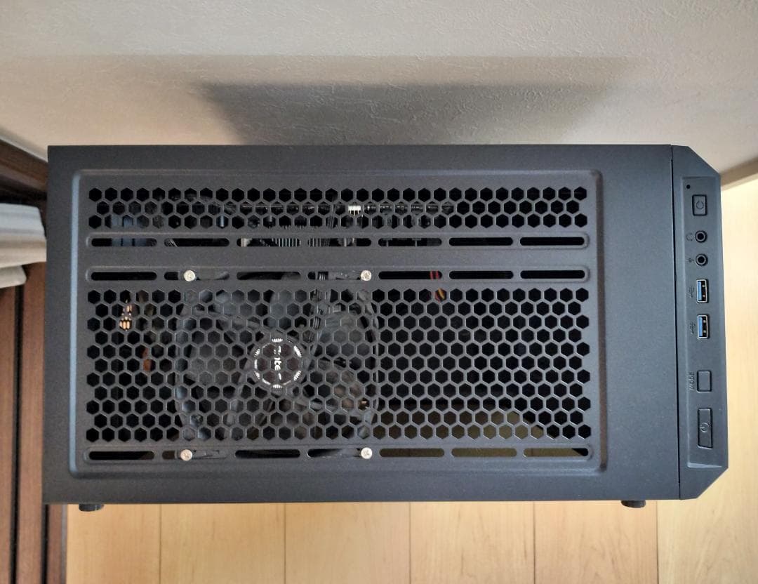 自作デスクトップPC　ミニタワーATXケース