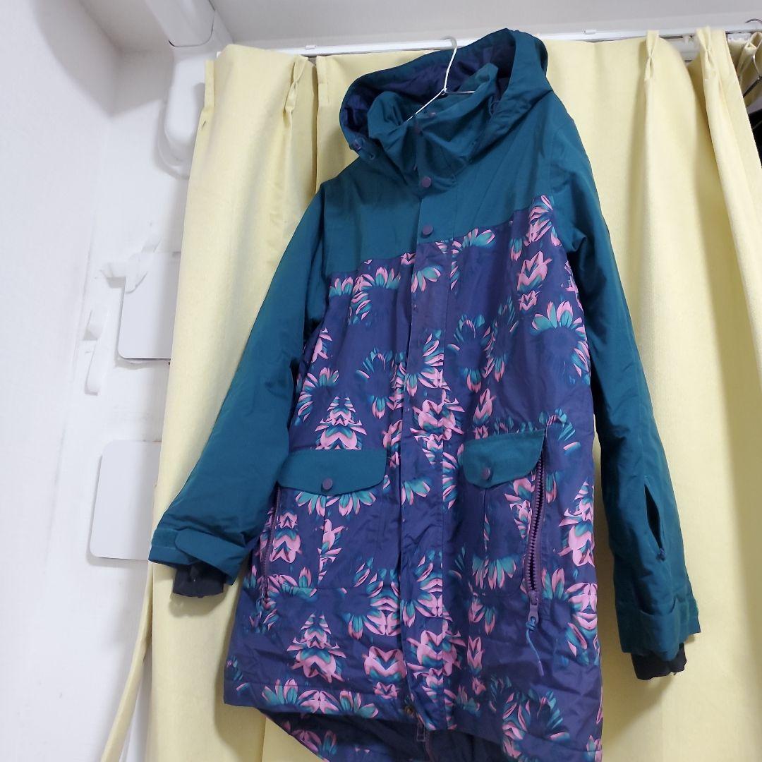 BURTON 花柄ロングジャケット&パンツ　GORE-TEX　大きいサイズ