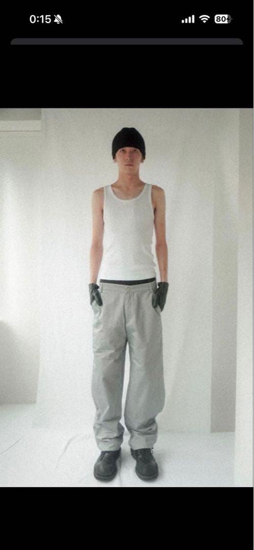 パンツ flow author ration TROUSERS-02