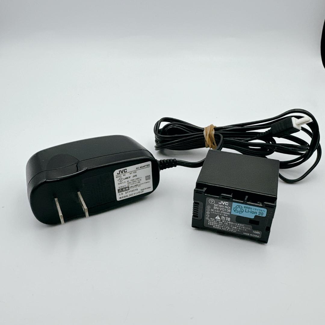 【美品】JVC Everio GZ-G5-B CMOS 10x バッテリー付き