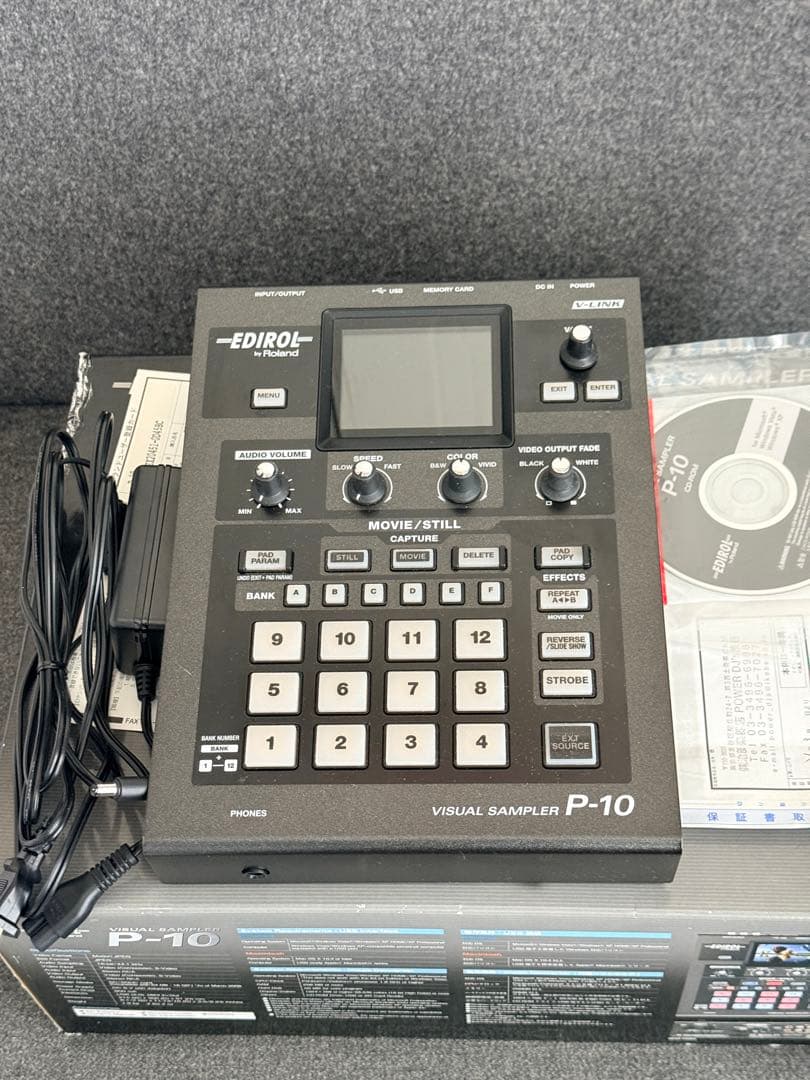 Roland EDIROL P-10 Visual Sampler 動作確認済み