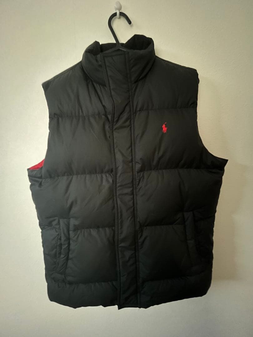 Polo by Ralph Lauren ブラックダウンベスト L