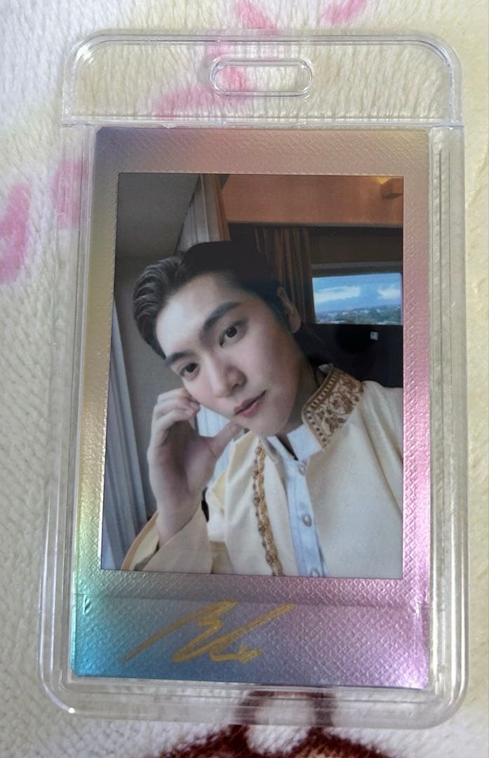 BossHeritageVibebyHNL 直筆サイン入りポラロイド