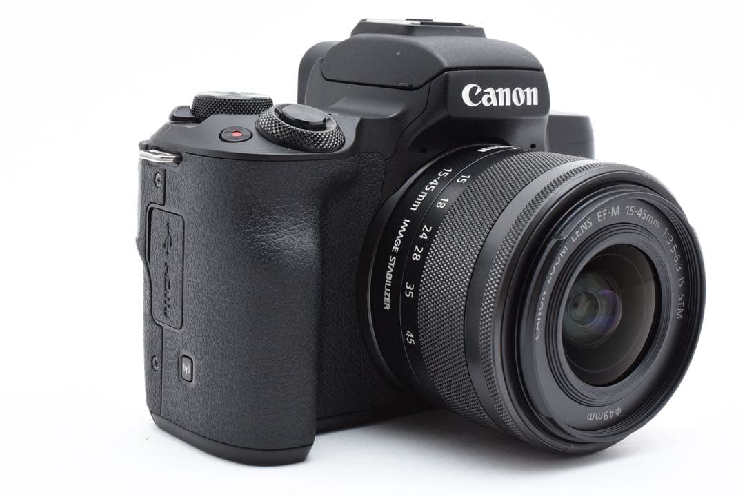 美品 Canon EOS Kiss M ミラーレス一眼カメラ Wi-Fi搭載