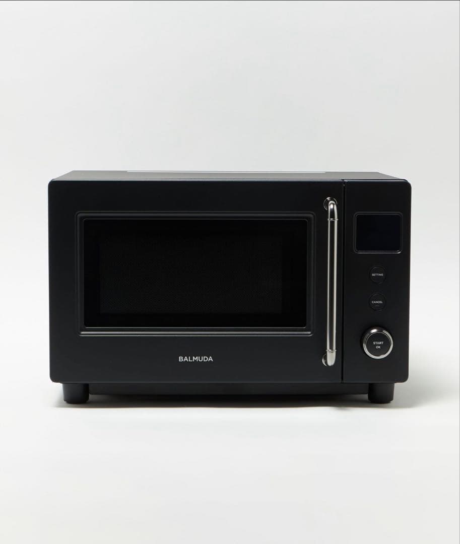 電子レンジ・オーブン BALMUDA The Range S KRN01JP-BK