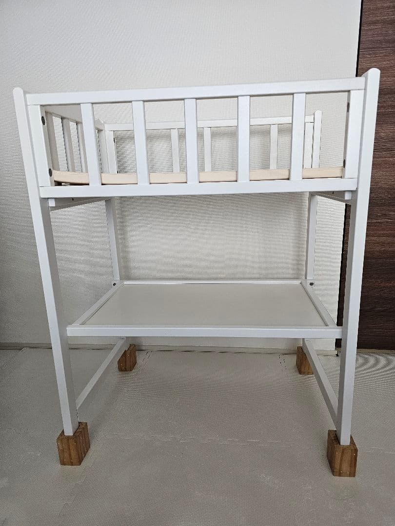 ヤマサキ おむつ交換台 オムツ替え チェンジングテーブル キャスター付き