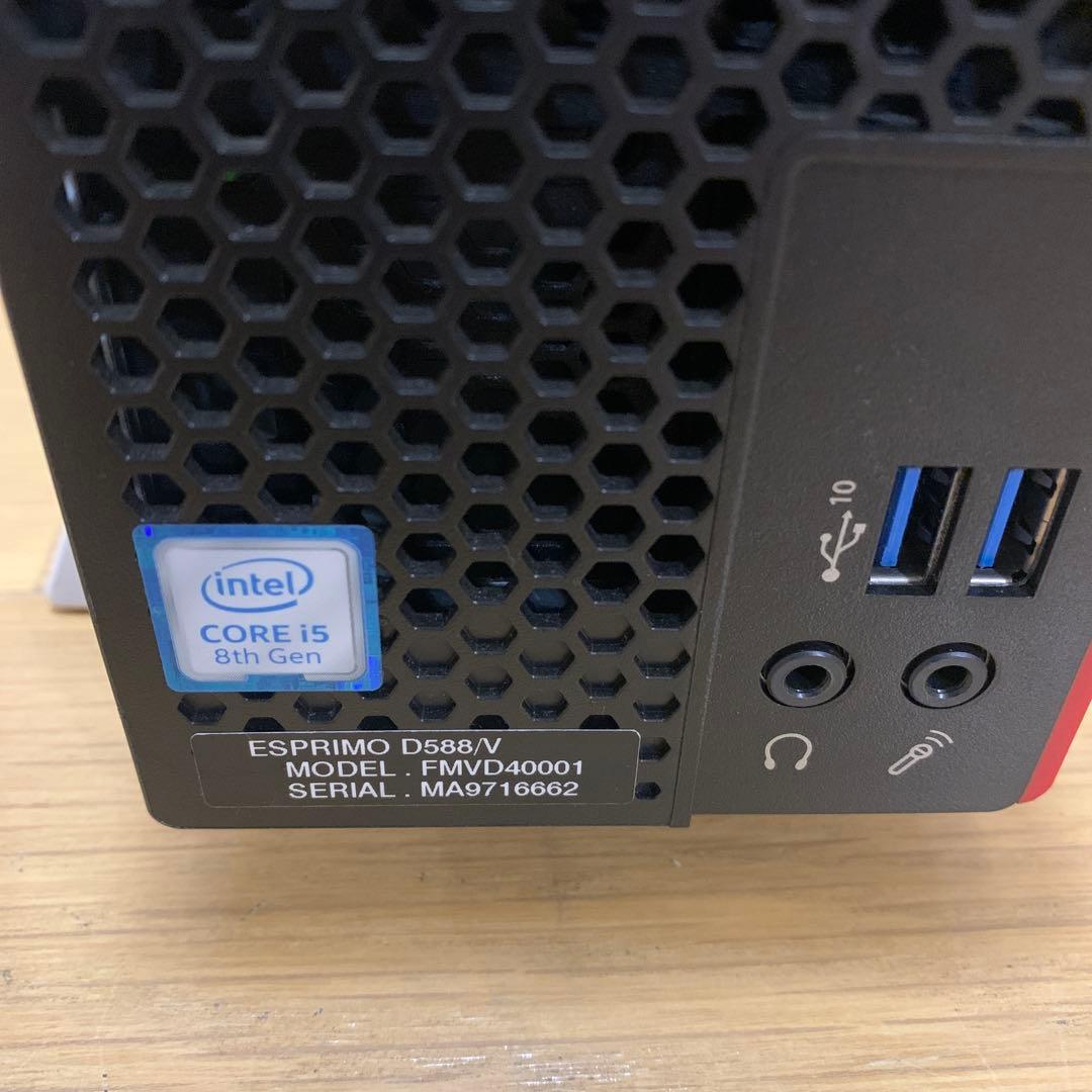Fujitsu ESPRIMO スリム型デスクトップPC D588/V