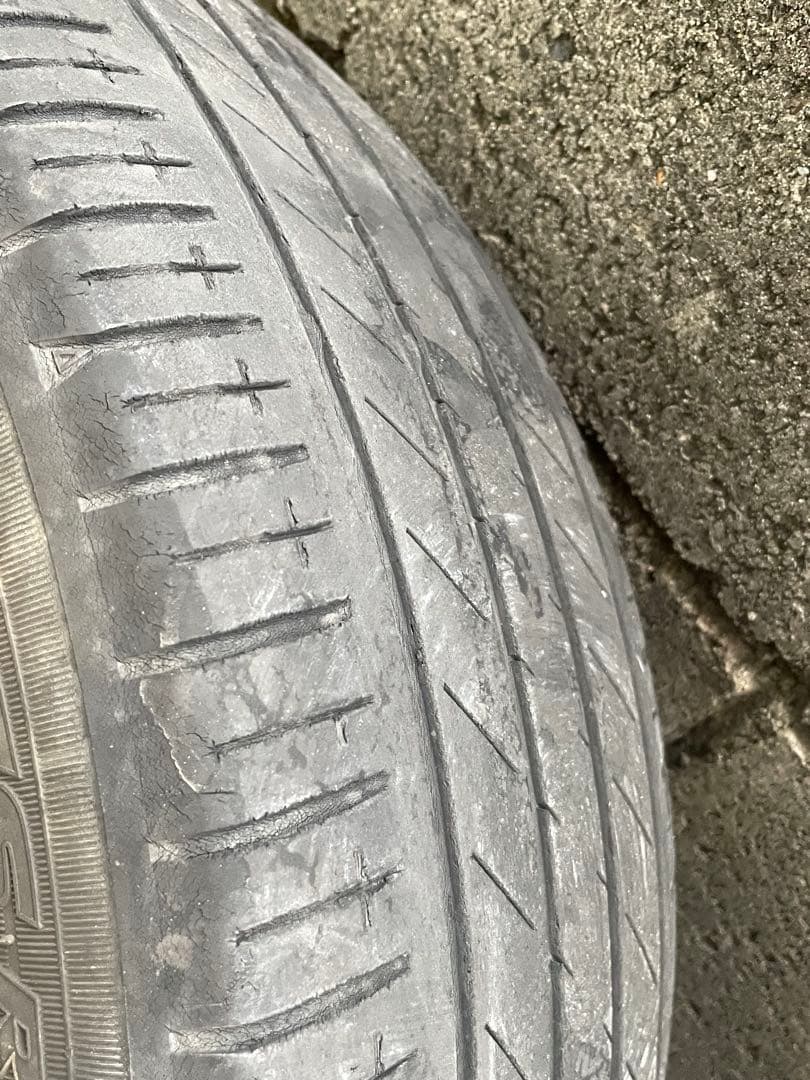 トヨタ 純正　タイヤホイールセット アルミ　１７インチ　①