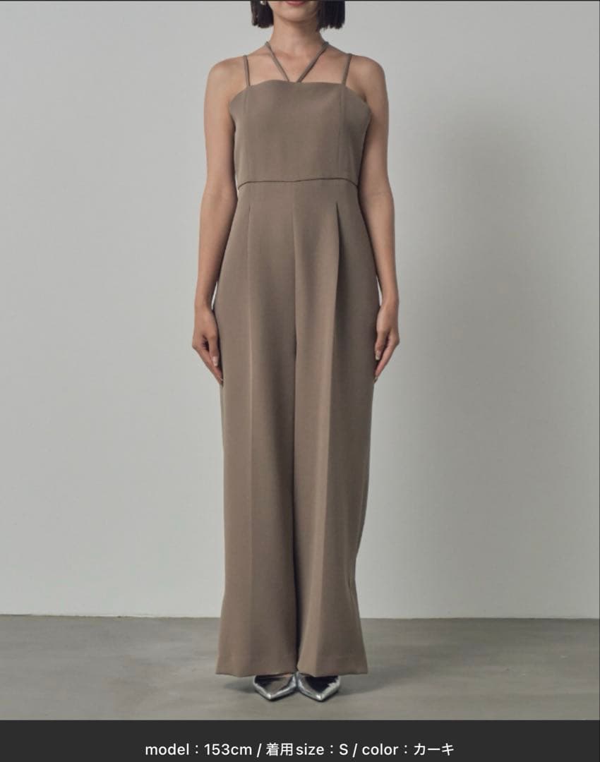 オールインワン×デコラティブチュールトップス　アンドレスド　セットアップ