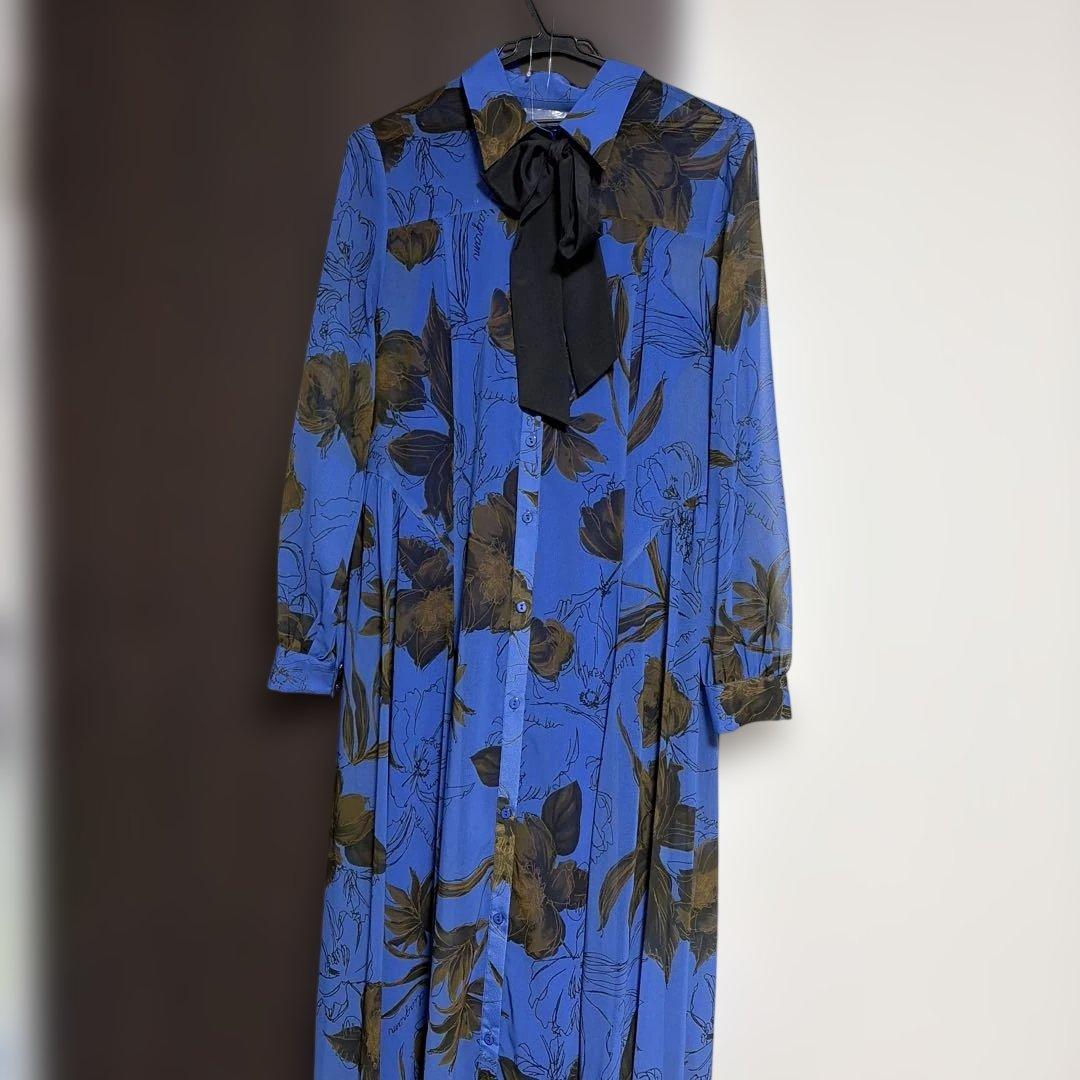 ダイアグラム　ブラウスワンピース　38