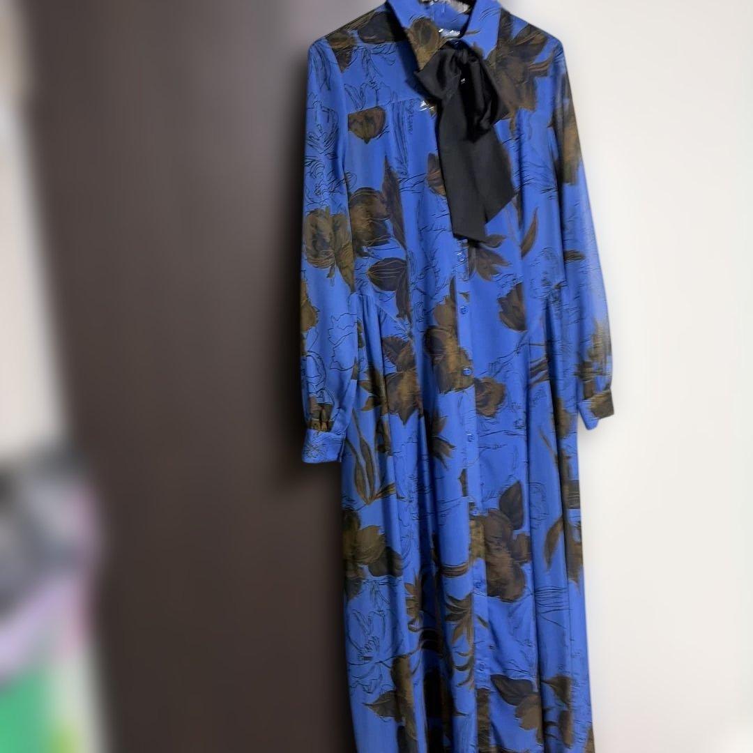 ダイアグラム　ブラウスワンピース　38