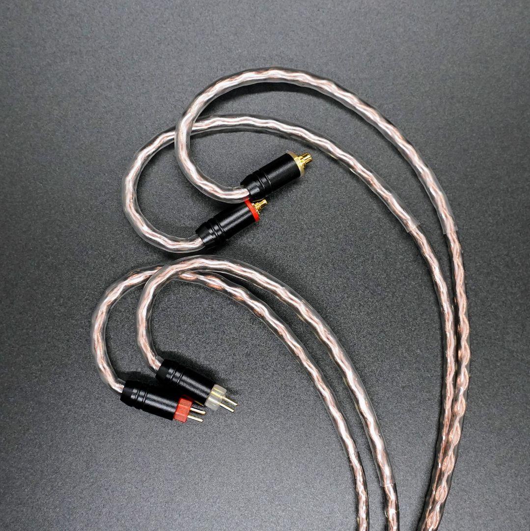 DIYキンバーケーブル最高スペックリケーブル C IEM 2pin/4.4mm