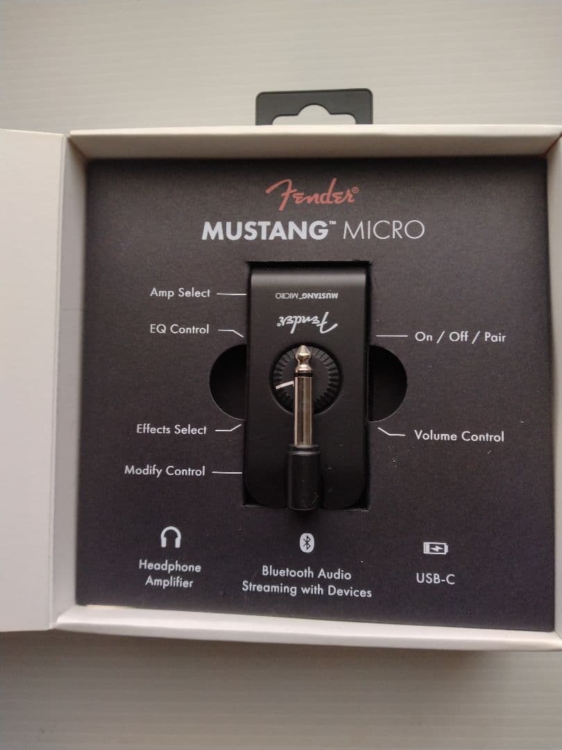 Fender Mustang Micro ヘッドフォンアンプ