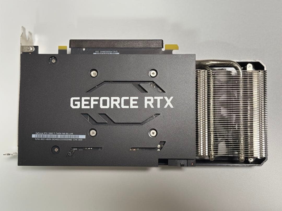 【ジャンク】MSI GEFORCE RTX 3060 ti