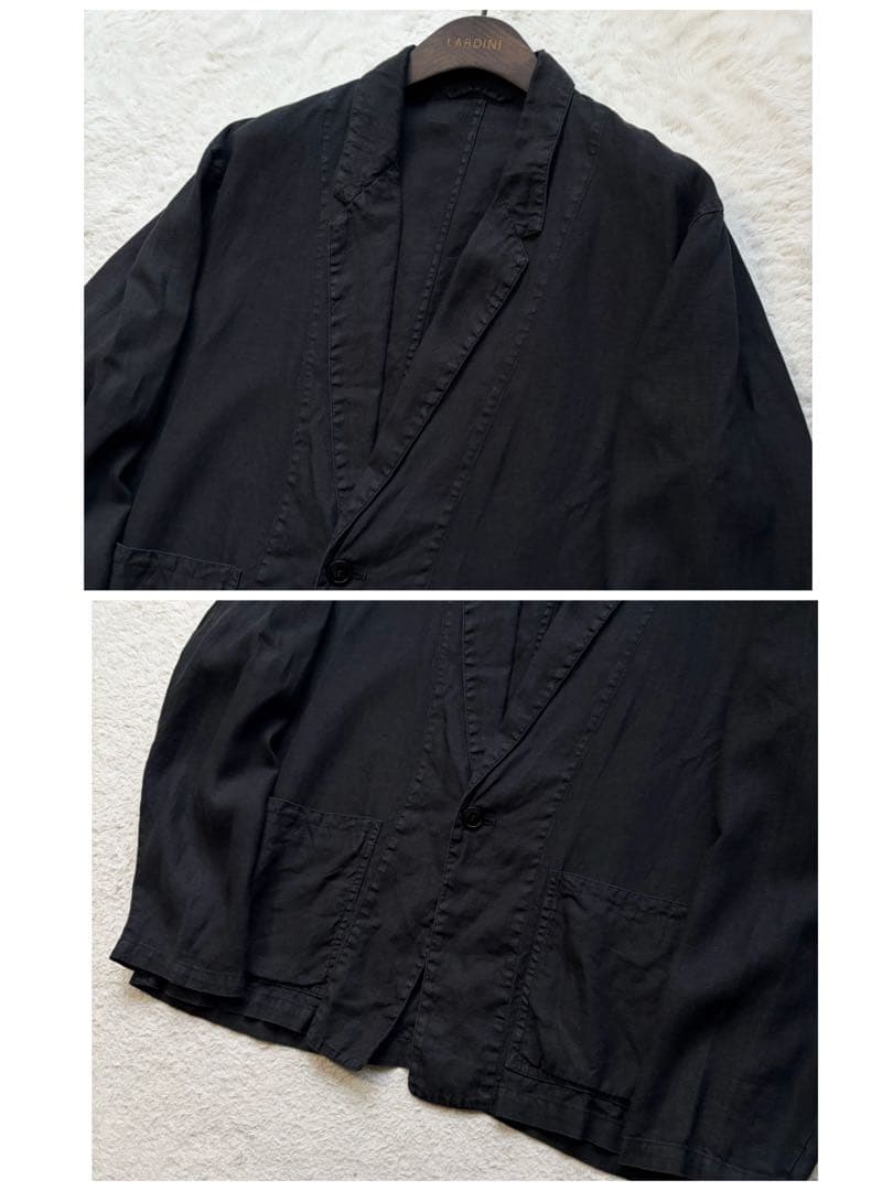 美品✨ネストローブコンフェクト ハードマンズ ヘンプ ワークジャケット 黒 XL