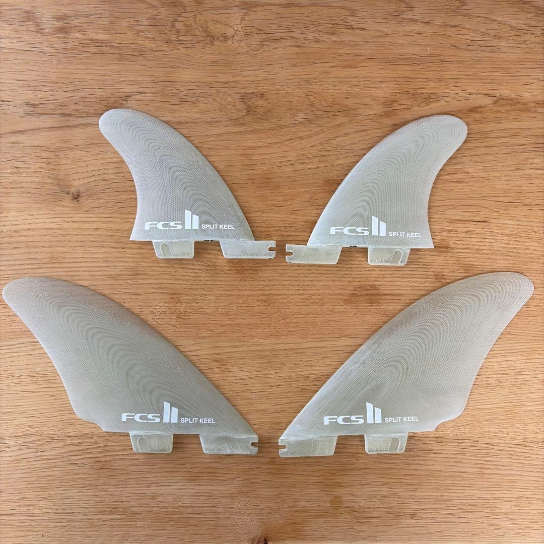 FCS2 SPLIT KEEL クワッドフィンセット