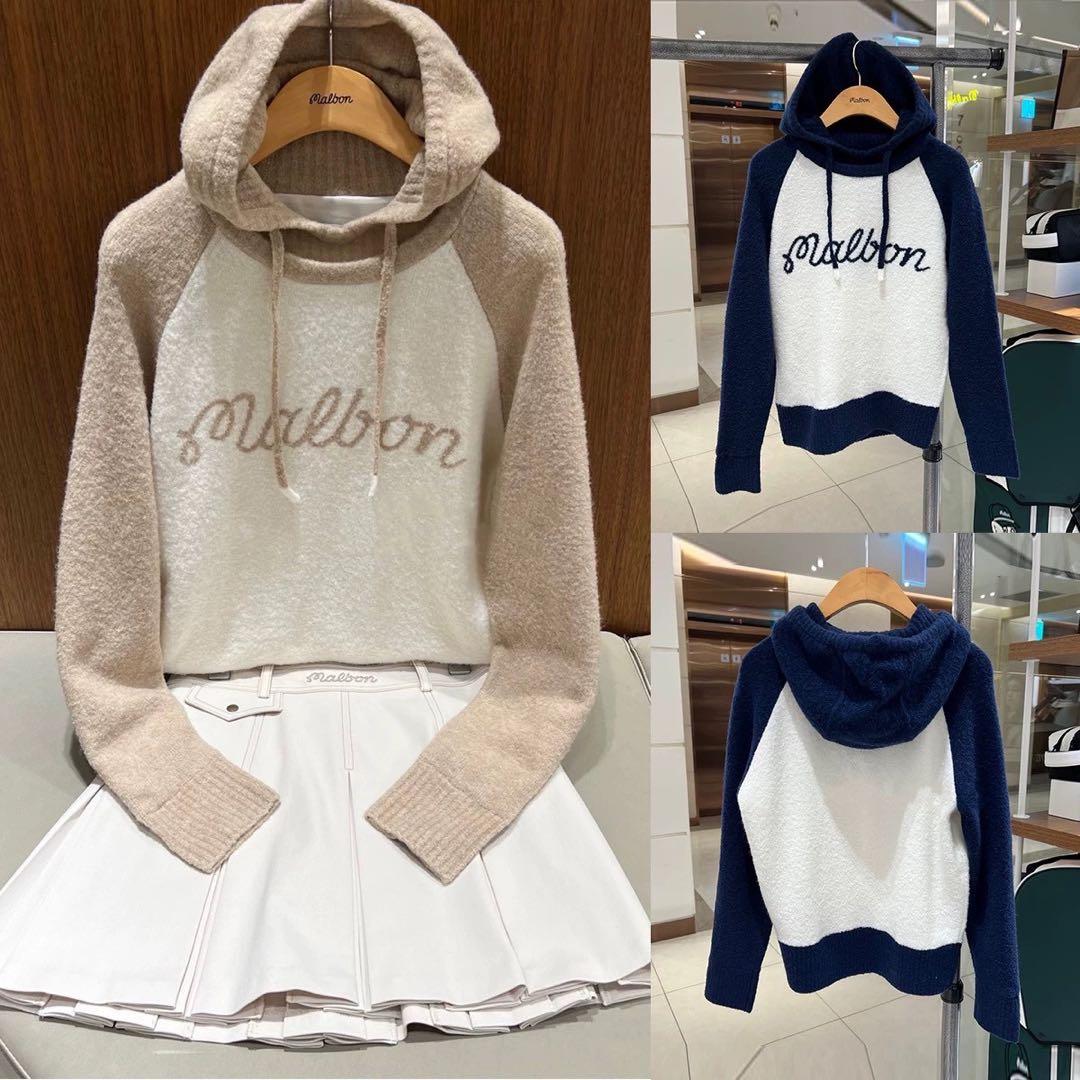 マルボンゴルフ　レディース　もこもこ長袖パーカー