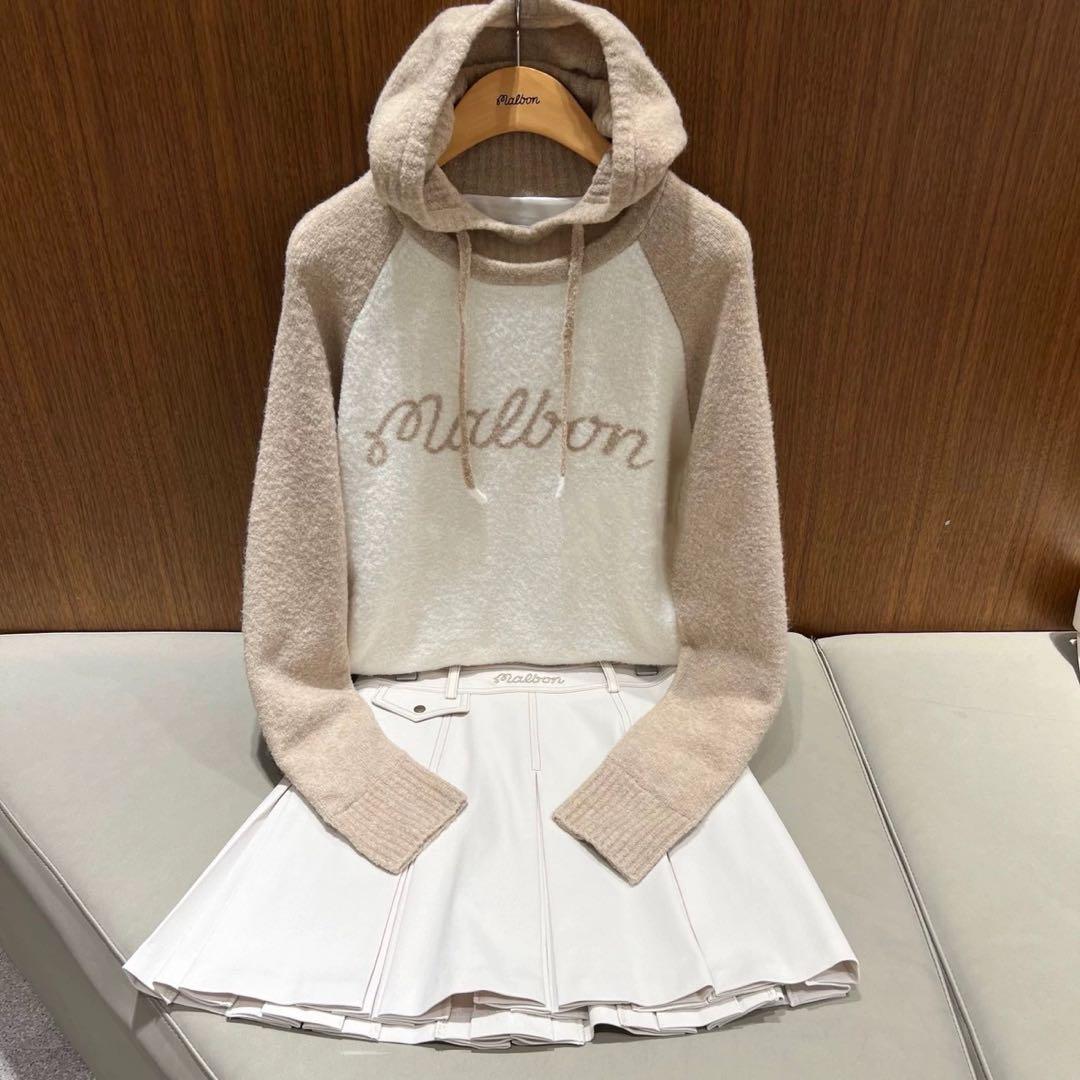 マルボンゴルフ　レディース　もこもこ長袖パーカー