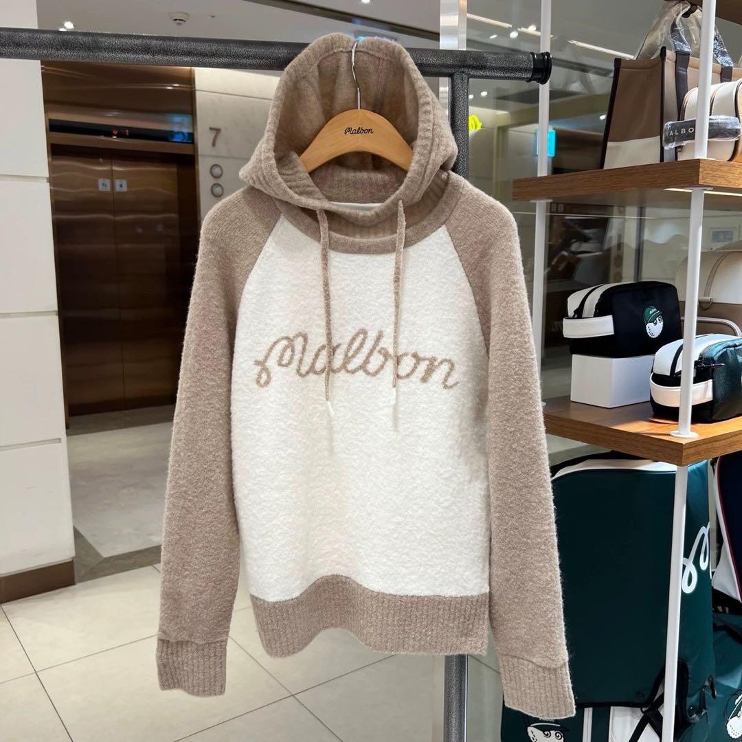 マルボンゴルフ　レディース　もこもこ長袖パーカー